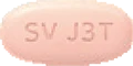 シャルカ錠, ピンク色の錠剤, SV J3Tと刻印